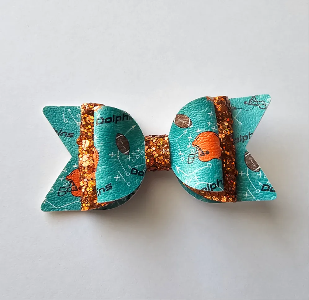 2 Tier NFL Dolphins Bow