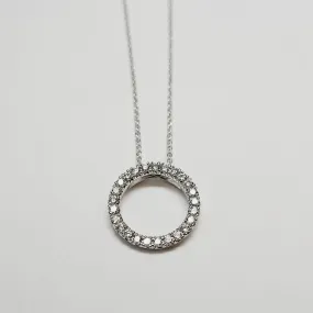 Circle Diamond Pendant