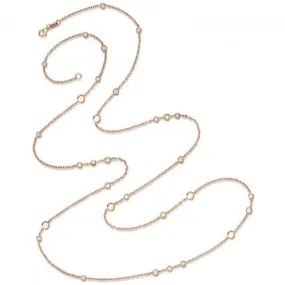 Diamond Jewellery 18ct Gold Diamond Necklace NDQ142R