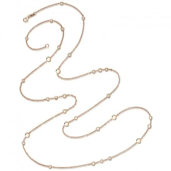 Diamond Jewellery 18ct Gold Diamond Necklace NDQ142R