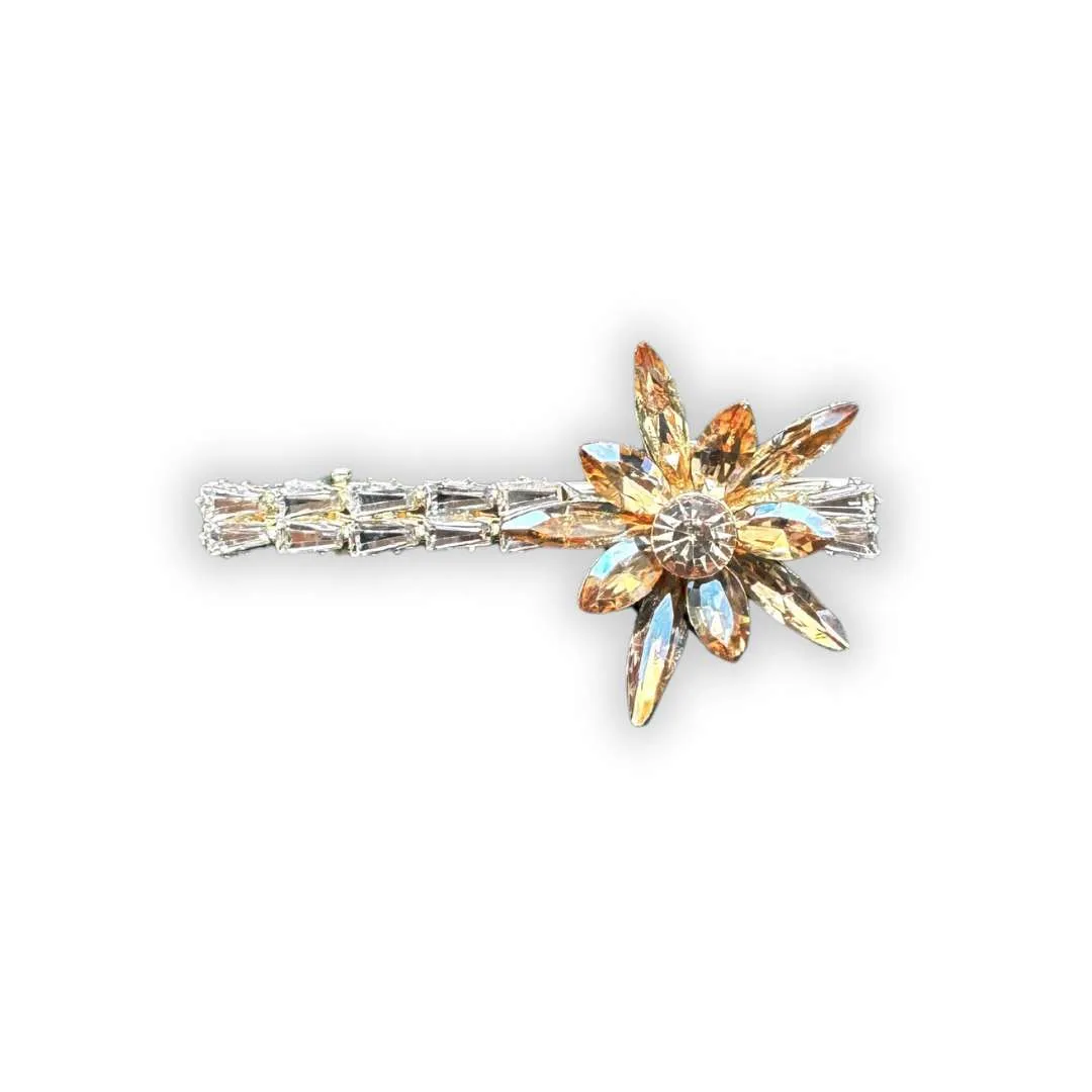 Lotus Flower Gem Hair clips