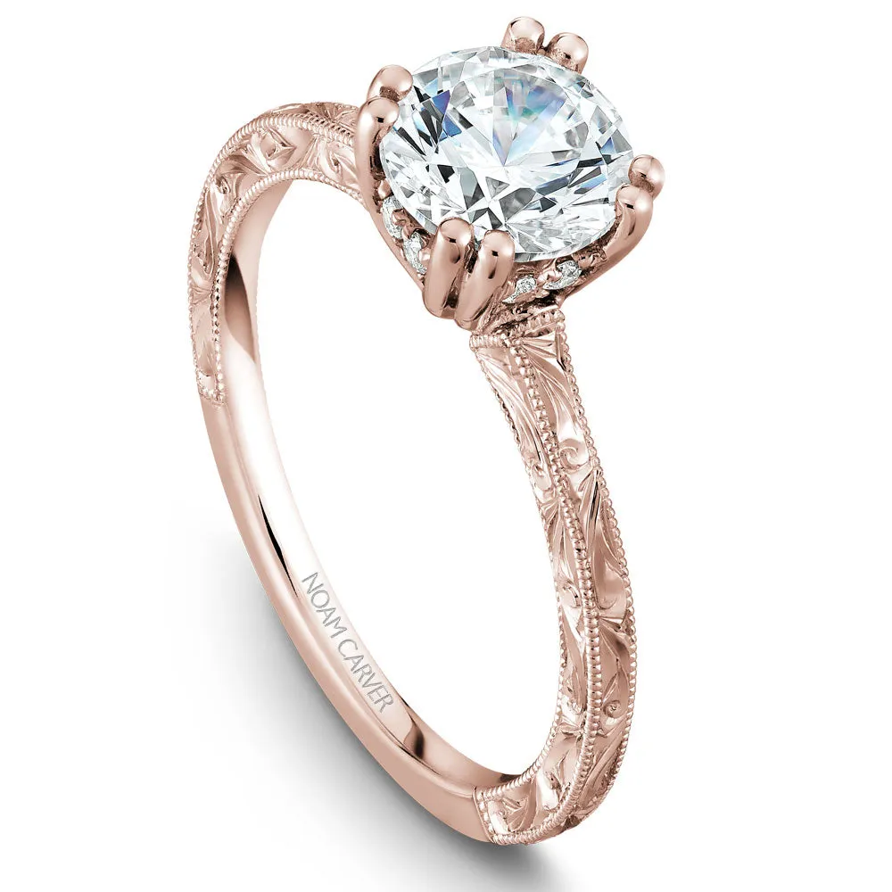 Noam Carver Engagement Ring - B004-02RME-100A