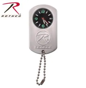 Silver Dog Tag Watch