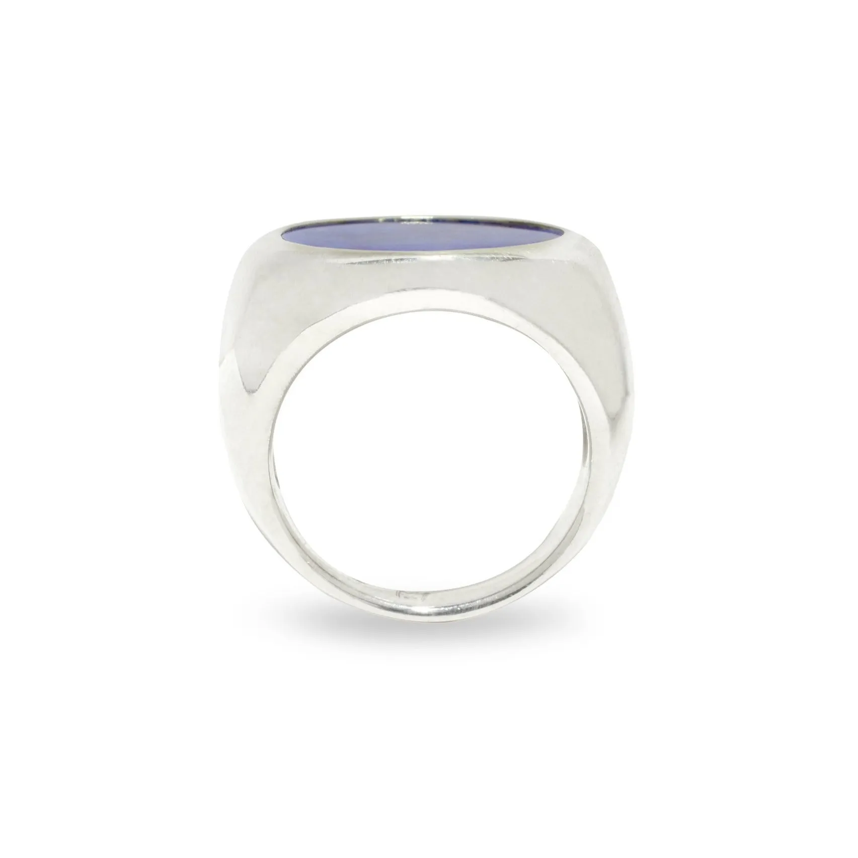 The Lapis Tablet Ring in Silver